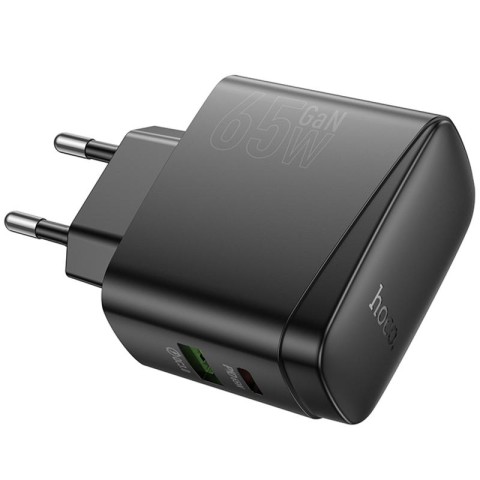 МЗП Hoco CS63A Bright PD65W (1USB-A/1C) Black