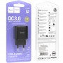 МЗП Hoco C140A Smart QC3.0 (1USB/3A) Black