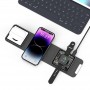 БЗП WIWU Wi-W001 3 in 1 wireless charger Black