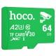 Карта пам'яті Hoco microSDXC Class 10 - 64GB (без адаптера) Green