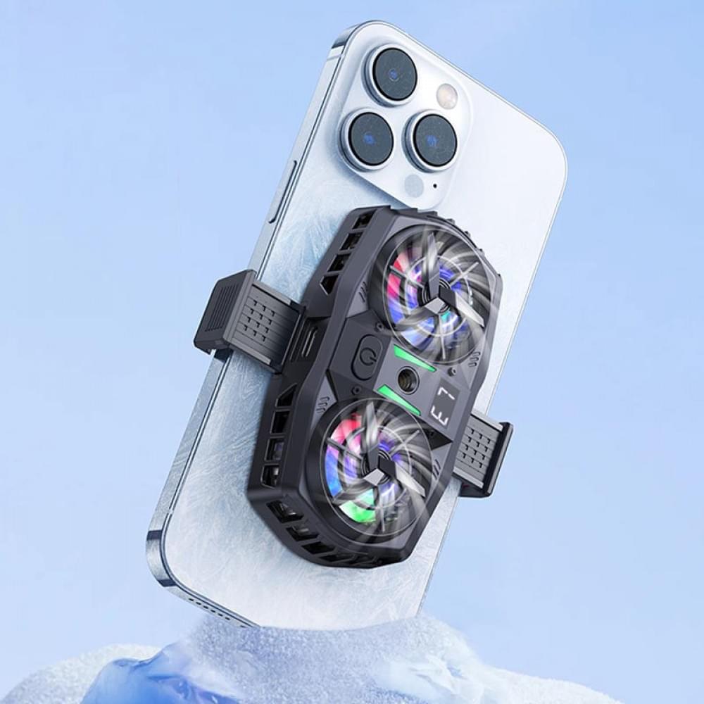 Охолоджуючий кулер для мобільного телефону Hoco GM36 Mustango Black