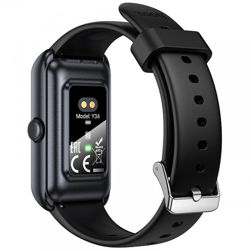 Смарт-годинник Hoco Y34 Smart sports watch (call version) Black