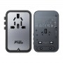 МЗП Acefast Z1 PD75W GaN (3*USB-C+2*USB-A) Black gray