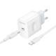 МЗП Borofone BA99A Breeze PD20W (1USB-C) + кабель Type-C to Type-C White