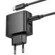 МЗП Hoco CS63A Bright PD65W (1USB-A/1C) + кабель Type-C to Type-C Black