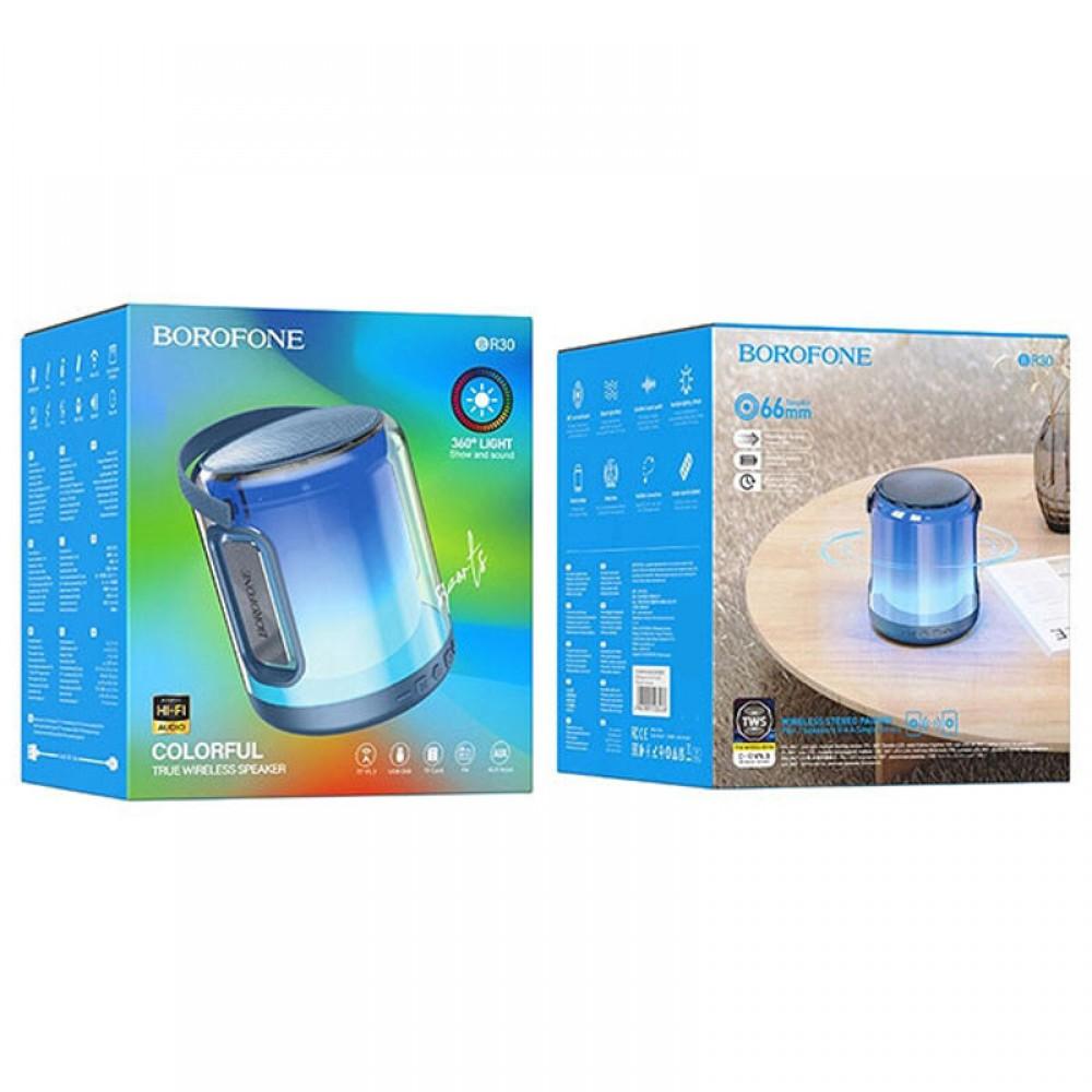 Bluetooth Колонка Borofone BR30 Auspicious colorful sports Navy Blue