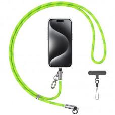 Дата кабель-шнурок Usams US-SJ746 Type-C to Lightning 30W (1.2m) Green