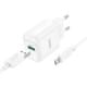 МЗП Hoco C140A Smart QC3.0 18W (1USB-A) + кабель USB to MicroUSB White
