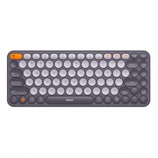 Бездротова клавіатура Baseus K01A Wireless Tri-Mode Keyboard (English Version) (B00955503) Frosted Gray