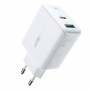 МЗП Acefast A5 PD32W GaN (USB-C+USB-A) White
