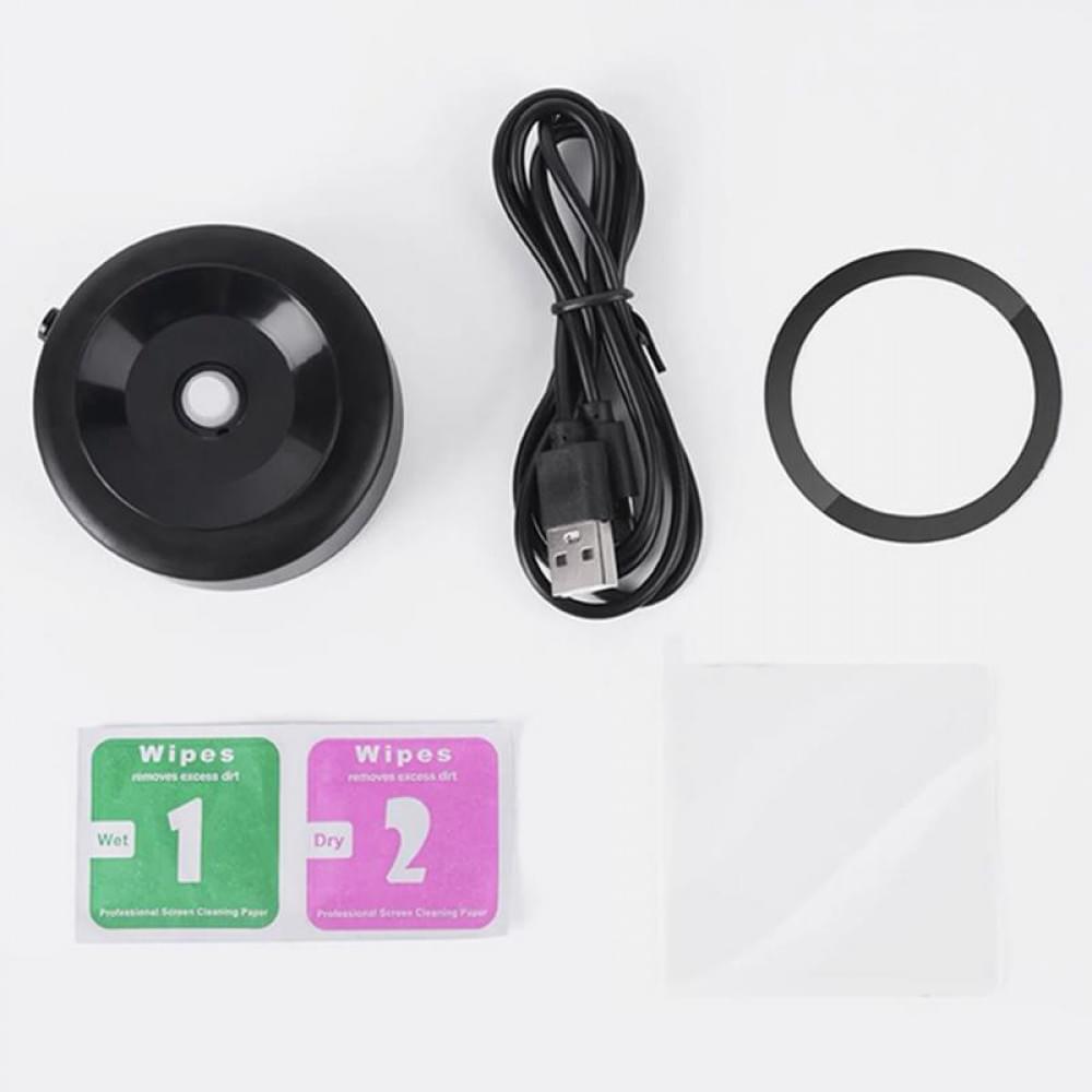 Автотримач Hoco DCA47 Quick Fix magnetic Black