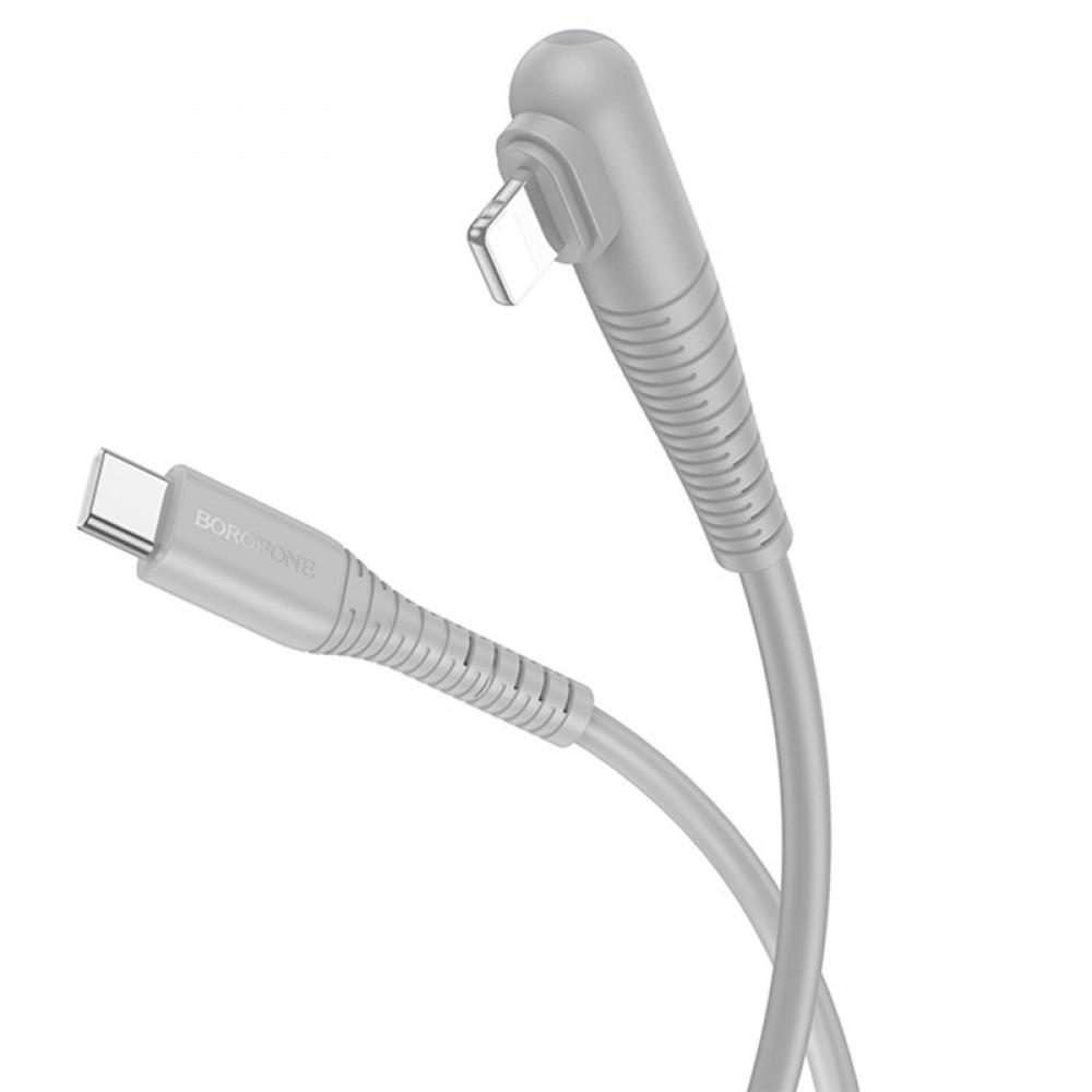 Дата кабель Borofone BX105 Corriente Type-C to Lightning (1m) Gray