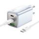 МЗП Hoco N49 Glorious PD65W (1USB-A/2C) + кабель Type-C to Type-C Blue