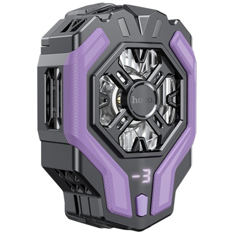 Охолоджуючий кулер для мобільного телефону Hoco GM26 Ambitious Black purple