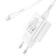 МЗП Hoco N22 Jetta PD25W (1USB-C) + кабель Type-C to Lightning Білий