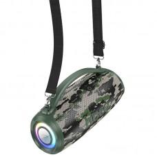 Bluetooth колонка Hoco HA4 Surge outdoor Camouflage Green