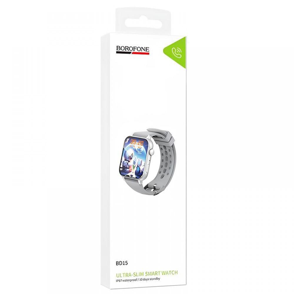 Смарт-годинник Borofone BD15 Smart sports watch (call version) Silver