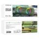 Bluetooth Колонка Borofone BP18 Music sports Army Green