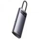 Перехідник HUB Baseus Metal Gleam Series 4-in-1 4xUSB3.0 (WKWG070013) Gray Перехідник HUB Baseus Metal Gleam Series 4-in-1 4xUSB3.0 (WKWG070013) Gray