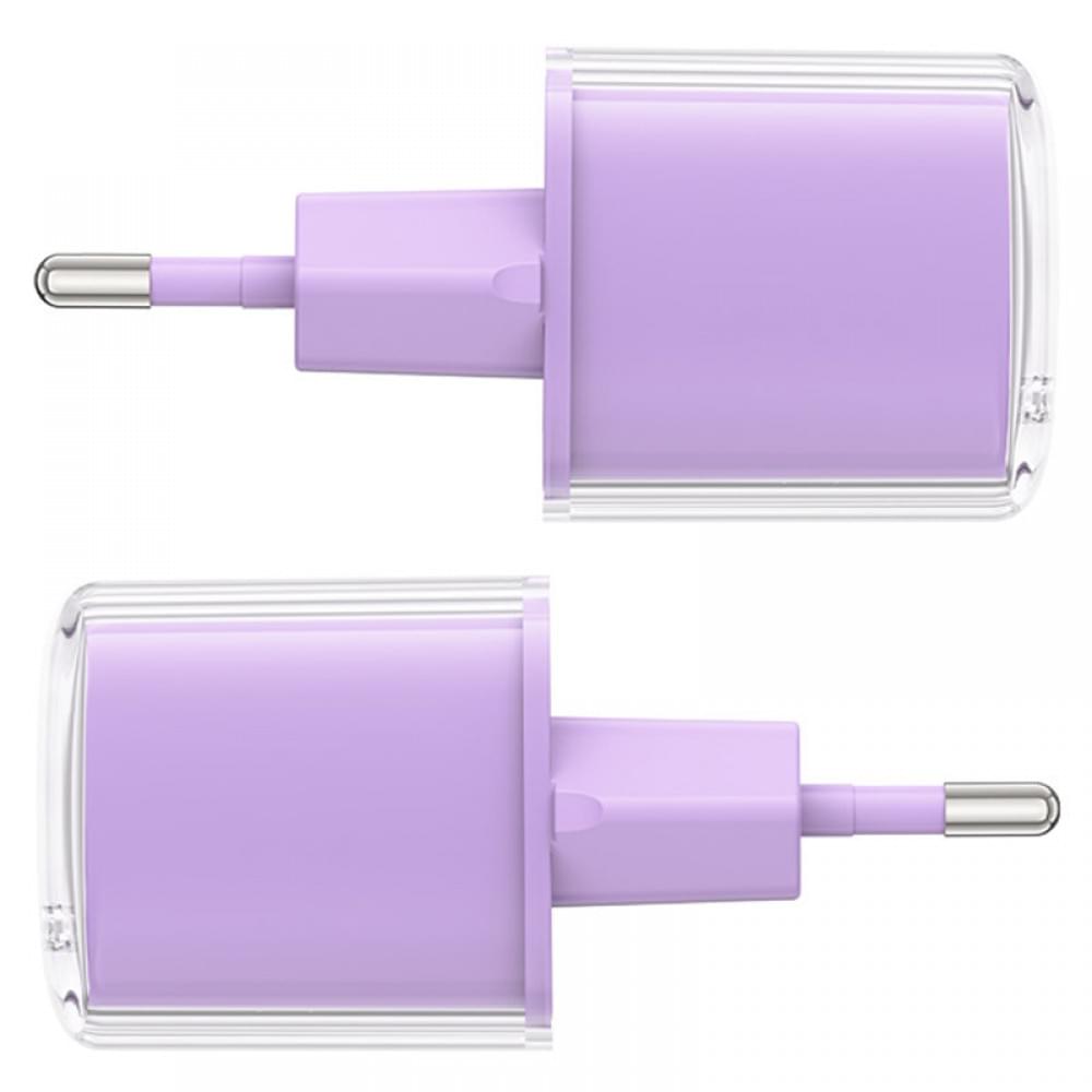 МЗП Acefast A53 Sparkling series PD30W GaN (1USB-C) Alfalfa purple