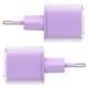 МЗП Acefast A53 Sparkling series PD30W GaN (1USB-C) Alfalfa purple