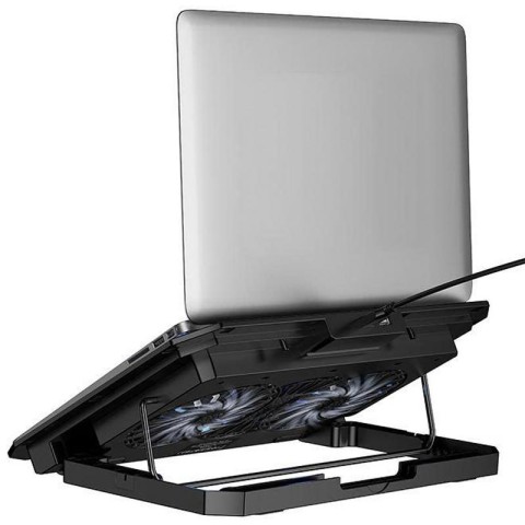 Охолоджуючий кулер-підставка для ноутбуку Hoco GA4 Jade Cooling Stand Black