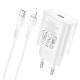 МЗП Hoco N22 Jetta PD25W (1USB-C) + кабель Type-C to Lightning Білий