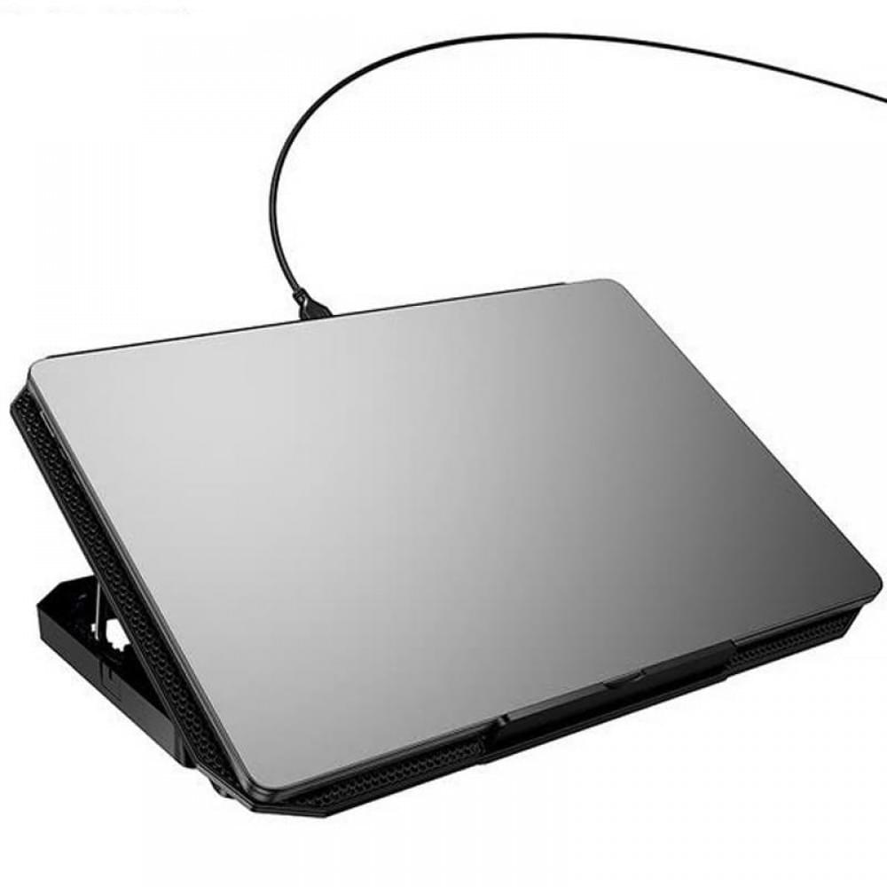 Охолоджуючий кулер-підставка для ноутбуку Hoco GA4 Jade Cooling Stand Black