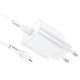 МЗП Hoco N22 Jetta PD25W (1USB-C) + кабель Type-C to Lightning Білий