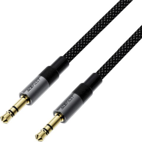 Аудіо кабель Aux Acefast J10 (1m) Black