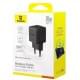 МЗП Baseus Palm Fast Charger 20W (1USB-A/1C) (P10111608) Cluster Black МЗП Baseus Palm Fast Charger 20W (1USB-A/1C) (P10111608) Cluster Black