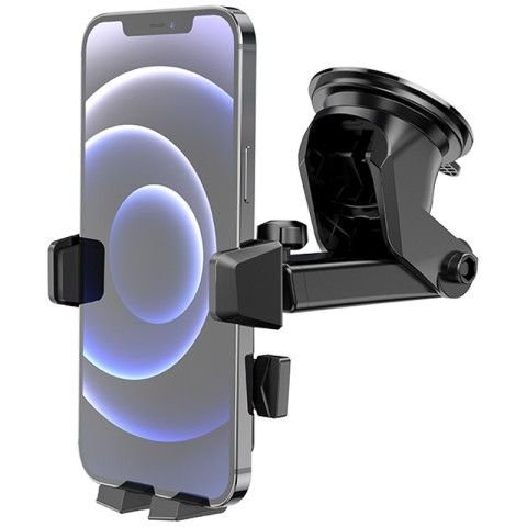 Автотримач Hoco CA83 David one-button (center console) Black