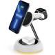 БЗП WIWU Wi-W002 3 in 1 wireless charger White