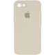 Чохол Silicone Case Square Full Camera Protective (AA) для Apple iPhone 6/6s (4.7") Бежевий / Antique White