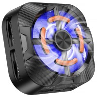 Охолоджуючий кулер для мобільного телефону Borofone BG15 Travel magnetic Black