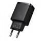 МЗП Baseus Compact Quick Charger 20W QC+PD (1USB-A/1C) (CCXJ-B) Black
