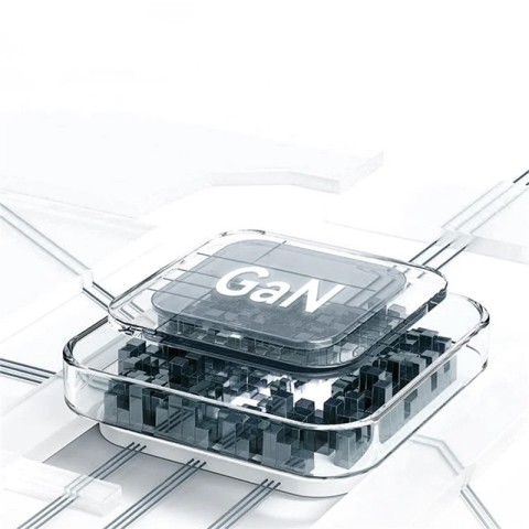 МЗП Usams US-CC202 GaN With Type-C Magnetic Retractable Cable Module XMF Ser. 35W (2USB-C) White