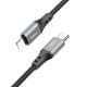 Дата кабель Hoco X86 Spear Type-C to Lightning 20W (1m) Black
