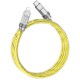 Дата кабель Hoco U113 Solid 20W Type-C to Lightning (1m) Gold