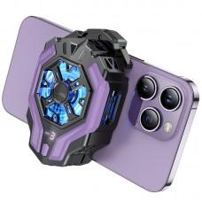Охолоджуючий кулер для мобільного телефону Hoco GM26 Ambitious Black purple