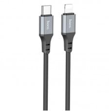 Дата кабель Hoco X86 Spear Type-C to Lightning 20W (1m) Black Дата кабель Hoco X86 Spear Type-C to Lightning 20W (1m) Black