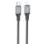 Дата кабель Hoco X86 Spear Type-C to Lightning 20W (1m) Black