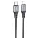 Дата кабель Hoco X86 Spear Type-C to Lightning 20W (1m) Black
