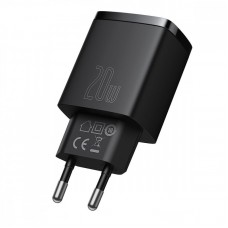 СЗУ Baseus Compact Quick Charger 20W QC+ PD (Type-C + 1USB) (CCXJ-B)