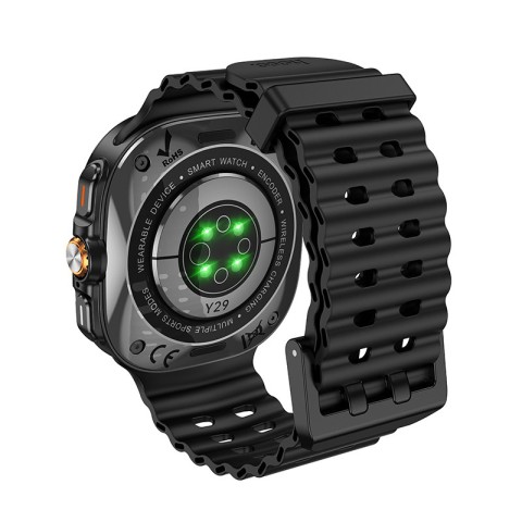 Смарт-годинник Hoco Y29 Smart sports watch (call version) Black