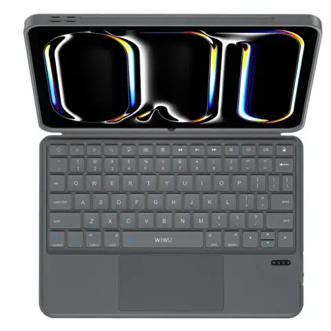 Чохол-клавіатура WIWU MK-005 3 in 1 for iPad Air 13'' (2024)/Pro 12.9" (2020-2022) Grey