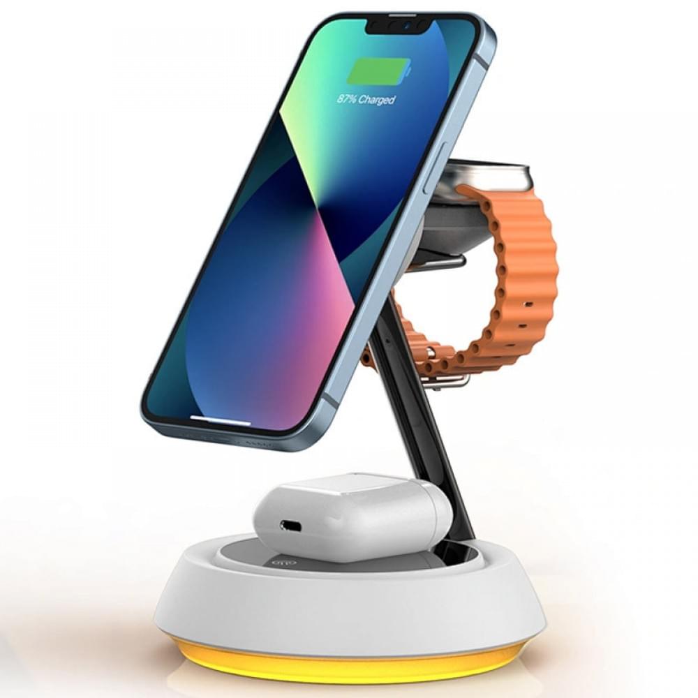БЗУ WIWU Wi-W002 3 in 1 wireless charger