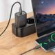 МЗП Hoco N60 Gentle PD20W (1USB-C) + кабель Type-C to Type-C Black