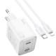 МЗП Hoco N42 Elogiado 2C PD45W + Type to Lightning White