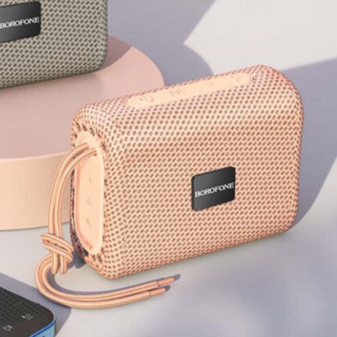 Bluetooth Колонка Borofone BR18 Рожевий